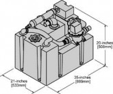 HTS 40 gallon holding tank system  004000