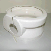 short pedestal cover, white