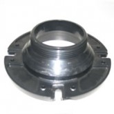 Toilet mounting floor flange, 3" Male Pipe Thread.