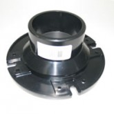 Toilet mounting floor flange. 
(3" PVC fitting slip over)