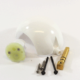 This Kit can be used with any foot operated toilet that has a medal flush pedal
 covered by a plastic pedal cover.